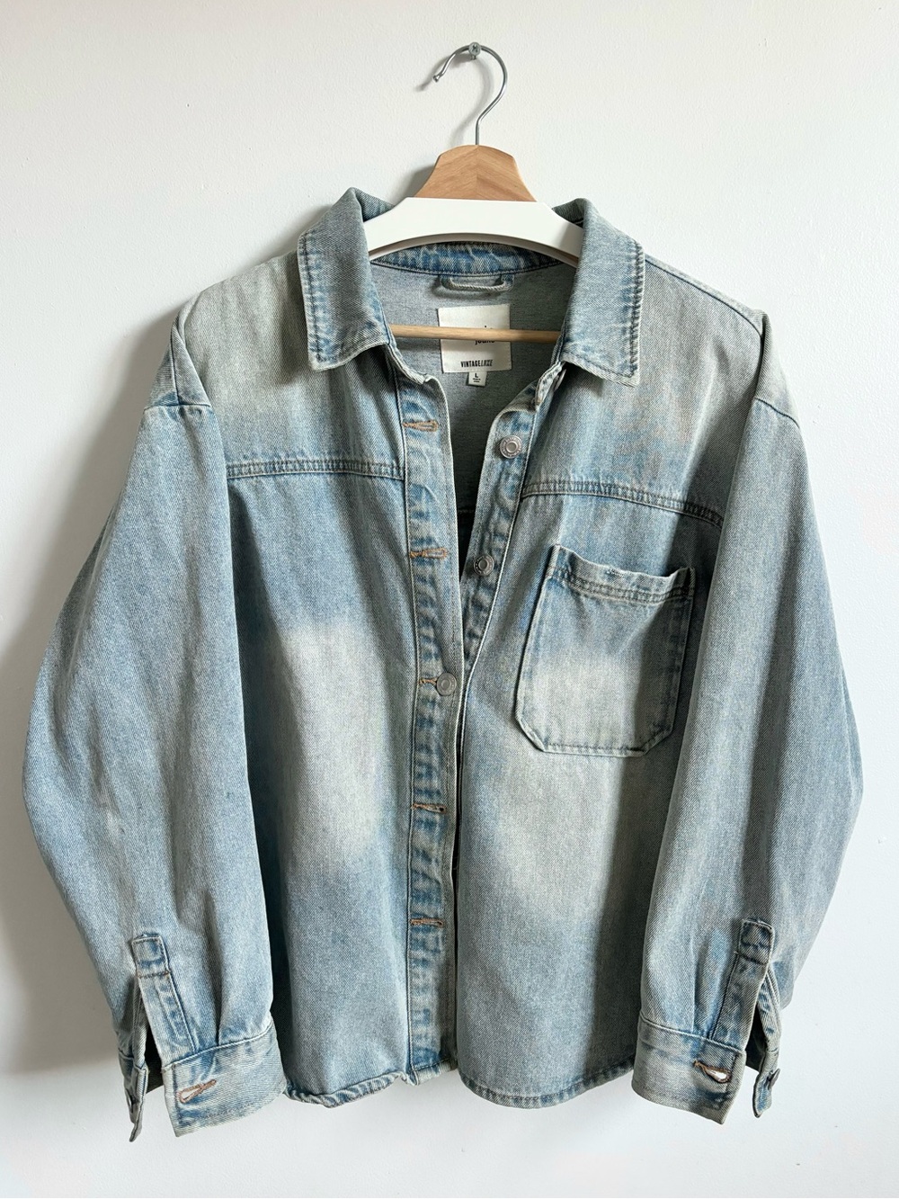 Blue Denim Utility Jacket